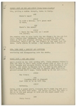 Moe Howard's 28pp. Script Dated May 1936 for The Three Stooges Film ''Whoops, I'm an Indian!'' -- With Annotations in Moe's Hand Throughout & 3.5 Additional Pages of Script Changes -- Very Good